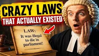 Thumbnail: Crazy Laws That Actually Existed 😱 | The Weirdest Legal History Stories