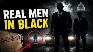 Thumbnail: The REAL Men In Black Revealed 😱 | Dark Secrets & Unsolved Mysteries Behind The Legend