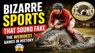 Thumbnail: Bizarre Sports That Sound Fake | The Weirdest Games In History 😱