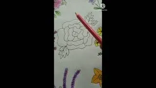 Thumbnail: Drawing flowers||#1#shorts