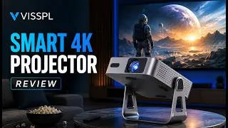 Thumbnail: VISSPL Smart 4K Projector Review | Best 4K Projector for Home Theater 2026!