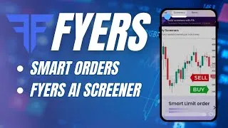 Thumbnail: How to use FYERS Smart Orders | Complete Guide | Fyers Trading App