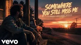 Thumbnail: Post Malone – SOMEWHERE YOU STILL MISS ME 🖤 | | Emotional Song (lyrics)