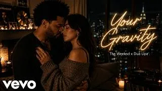 Thumbnail: THE WEEKND FT  DUA LIPA — YOUR GRAVITY 🌌🖤|| Dark R&B Synth Pop Love Song 2026