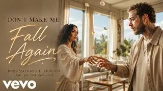 Thumbnail: Post Malone ft. Kehlani – DON'T MAKE ME FALL AGAIN 💔| Emotional R&B Love Song 2026 (Lyrics)