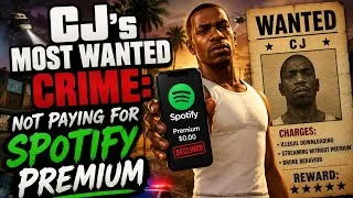 Thumbnail: “CJ’s Most Wanted Crime: Not Paying for Spotify Premium”