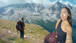 Thumbnail: Solo backpacking through the Italian alps | Earthy Girl Diaries