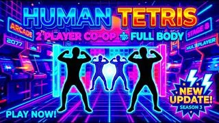 Thumbnail: HUMAN TETRIS | Immersive Interactive Warm-Up 2 Player | 10 Min Co-op Full Body