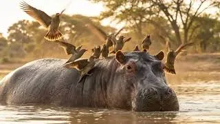 Thumbnail: Why Hippos Allow Small Birds Inside Their Mouths | A Strange Friendship