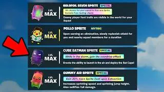 Thumbnail: Finding The NEW RAREST SPRITES in Fortnite! (Pollo, Cube, Galaxy)