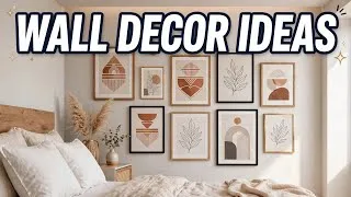 Thumbnail: Easy Wall Decoration Ideas | Easy Home Decor Ideas 