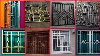 Thumbnail: Iron & Steel Grill Design Latest & Morden | Grill Design For Window & Doors 