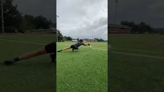 Thumbnail: Strong shot stopping in net! 🧤 #goalkeeper #soccer #shorts #soccershorts