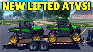 Thumbnail: I Used the NEW Customization to Build Lifted ATVs in APM | Roblox American Plains Mudding