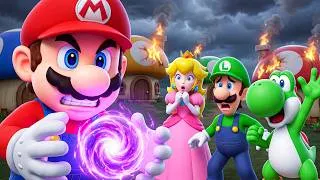 Thumbnail: Mario Turned Evil... He Destroyed the Mushroom Kingdom 😭🔥 Super Mario Odyssey Story