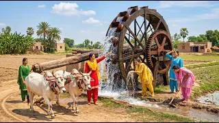 Thumbnail: 5 Punjabi Girls Restored A 100-Year-Old Sookha Kuan!💧🐂Turned It Into a Water Source! 💧