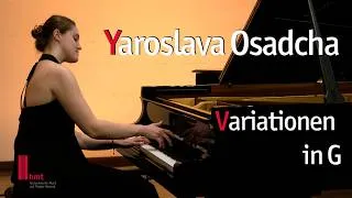 Thumbnail: Yaroslava Osadcha: Variationen in G