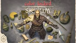 Thumbnail: Can You Play Skyrim Using ONLY One Color? (YELLOW) | Skyrim Challenge