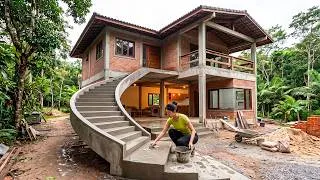 Thumbnail: Completing the Windows and Staircase –Major Milestone in My Home-Building Journey.by@NhatChauBuild
