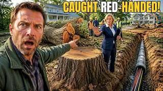 Thumbnail: They Destroyed My 100-Year-Old Tree... So I Exposed Their Illegal Power Lines