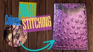 Thumbnail: The Best EDC Minimalist Wallet | Dual Colored Stitching