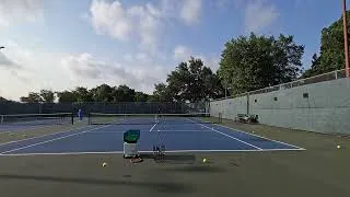 Thumbnail: 5.xx UTR Tennis - Improve with me: Baseline Left Handed Forehands Progress 2 June 25, 2026