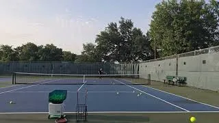 Thumbnail: 5.xx UTR Tennis - Improve with me: Baseline Left Hand Forehands Progress 1 June 25, 2026
