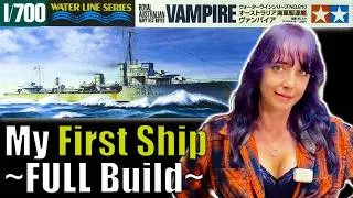 Thumbnail: My FIRST Ship Model Kit Build | The Australian Navy Vampire by Tamiya