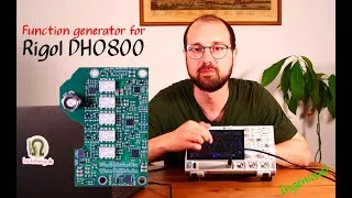 Thumbnail: Rigol DHO800-Hack: Adding an arbitrary function generator!