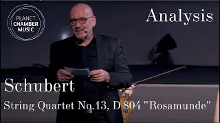 Thumbnail: Analysis Schubert: String Quartet No.13, D 804 "Rosamunde" / Chiaroscuro Quartet
