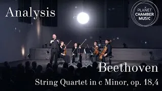 Thumbnail: Beethoven: Analysis String Quartet in c Minor, op. 18, No. 4 / Javus Quartett