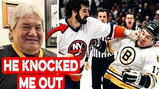 Thumbnail: NHL Legends Explain How TERRIFYING Clark Gillies Was (Part 2)