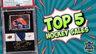 Thumbnail: Crazy McDavid Grail Sells $100K+ | Top 5 Hockey Card Sales Last Week