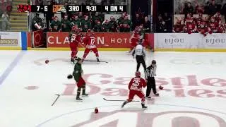 Thumbnail: Thomas Caron & Riley Brandt Hits - Riley Brandt vs Martin Larsen fight 15-8-26