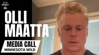 Thumbnail: Olli Maatta Reacts to Being Traded to Minnesota From Calgary: "Really Good Feeling They Want Me"