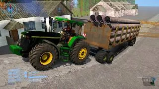 Thumbnail: Spintires Mudrunner Mud Challenge - Tractor Flip! MudRunner Off-Road Disaster #255