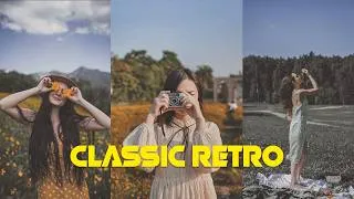Thumbnail: The Perfect Classic Retro Edit | Lightroom Tutorial + Free Preset