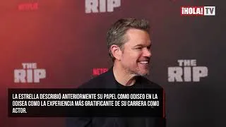 Thumbnail: 😱 Matt Damon sorprende al revelar quién fue realmente su doble en La Odisea