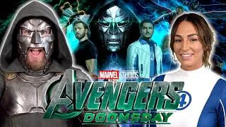 Thumbnail: Avengers: Doomsday Official Trailer REACTION! | Multiverse Breaking Apart