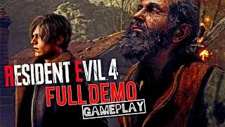 Thumbnail: Resident Evil 4 Remake FULL DEMO Gameplay Walkthrough (PS5)