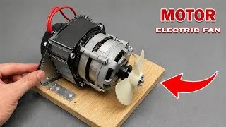 Thumbnail: Don't throw away old electric fan motors if you don't know this! You'll be shocked