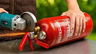 Thumbnail: It’s a mistake to throw away old fire extinguisher! This easy idea you’ll use every day