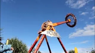 Thumbnail: The Claw Ride at Dreamworld on the Gold coast, Australia