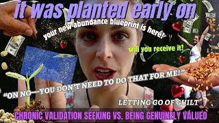 Thumbnail: Your Abundance self worth blueprint is here. Will you receive it?