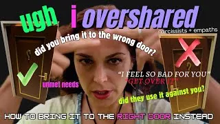 Thumbnail: Take it to THE RIGHT DOOR | empaths, codependents, fearful avoidant attachment