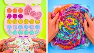 Thumbnail: 🌈✨ Satisfying Colorful Slime Ideas | Relaxing ASMR