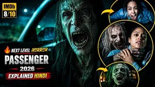 Thumbnail: मौत पीछे पड़ गयी लड़की के 🥲| Passenger 2026 Full Movie Explained In Hindi | Horror Movie Explain Hindi