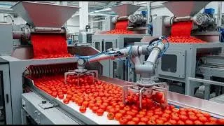 Thumbnail: How Tomato Ketchup Is Made in Factories   Step by Step Process