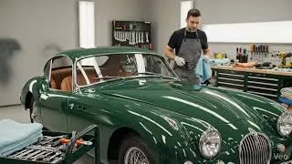 Thumbnail: ASMR Car Restoration | 1955 Jaguar XK140 Full Rebuild