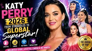 Thumbnail: Katy Perry 2026 🔥 From Struggles to Global Superstar | Her Untold Story, Lifestyle, Career 
